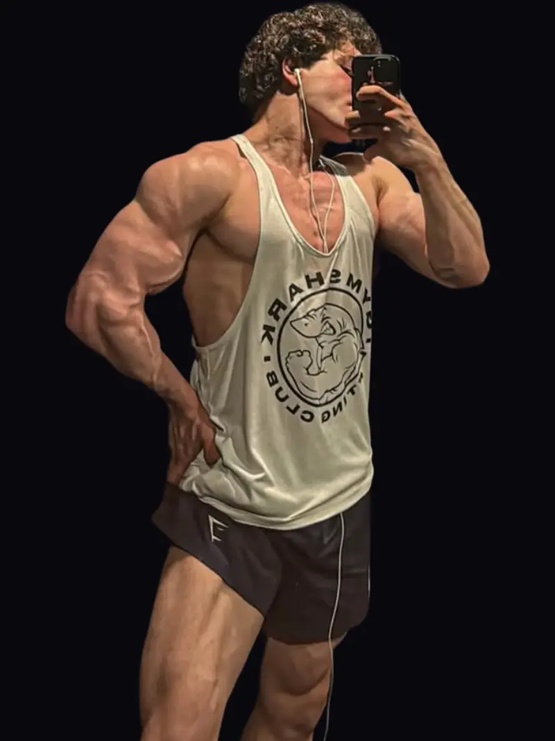 Community member after photo, physique